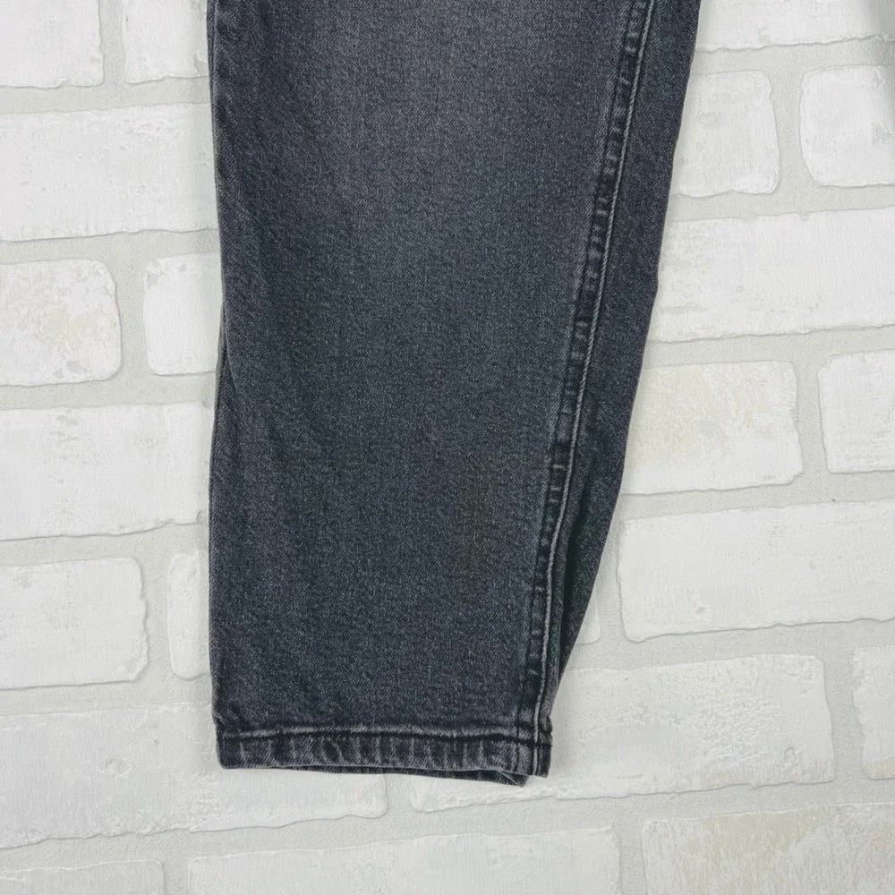 Wild‎ Fable Girls Size 10 (14-16) Black High Rise Mom Jeans